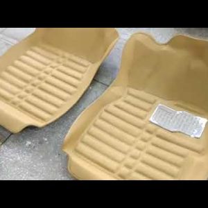 5D Floor Mats for Honda BRV 4 Pieces 2017-2022 Beige