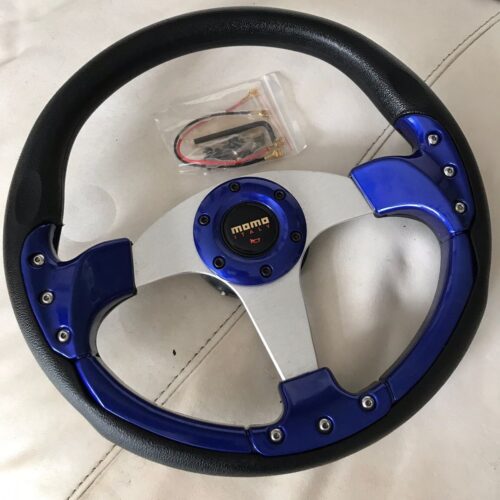 Momo Steering Wheel Blue