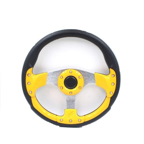 Momo Steering Wheel For Toyota Yellow