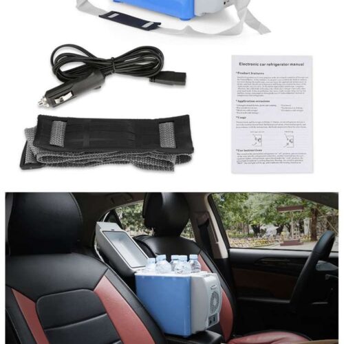 12V 7.5L Mini Portable Car Refrigerator Freezer