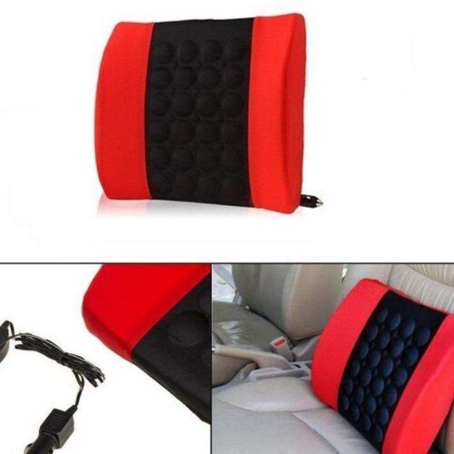 Car Seat Massager Red with Black
