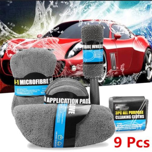 9 PCS Car Cleaning Kit