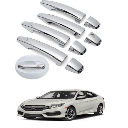 Door Handle Chrome For Honda Civic 2016-2021