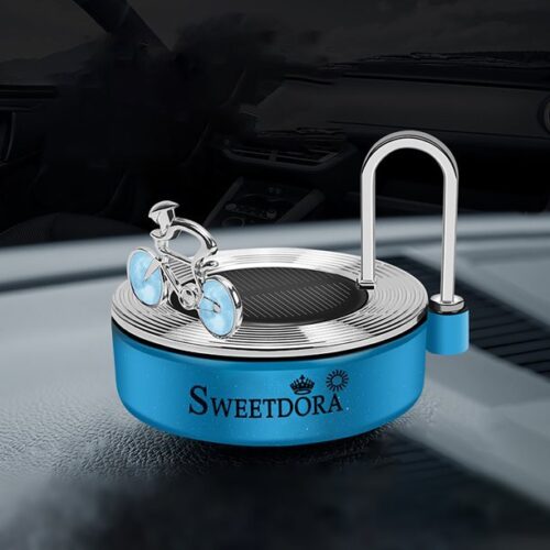 Cycle Solar Perfume for Car and Home Blue