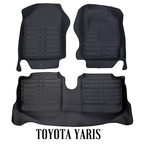 5D Mat for Toyota Yaris Black