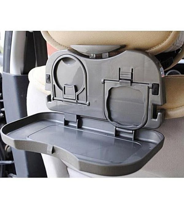 Back Seat Dining Tray- Grey