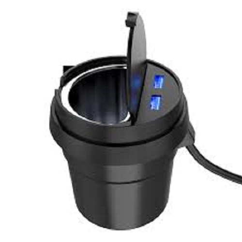 Ash Tray With USB Charging Ports
