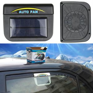 Solar Powered Auto Cool Car Fan