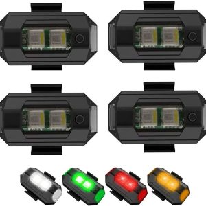 Multicolor Warning Led Strobe Lights with USB Charging