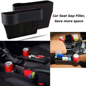 Car Seat Pocket Catch Caddy with drink Holder