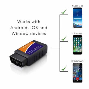 OBD2 Device Scanner with Bluetooth OR Wi-Fi