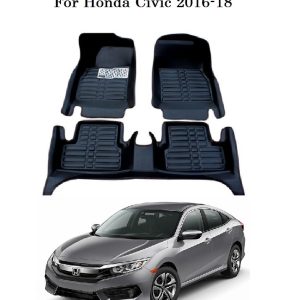 5D Floor Mats for Honda Civic 2016-2022